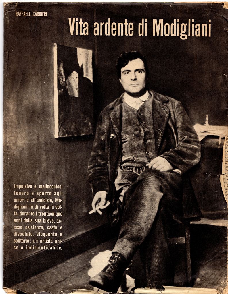 “Vita ardente di Modigliani”