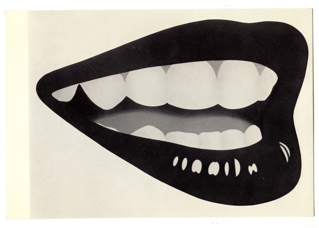 Αναπαραγωγή έργου του T. Wesselman “Mouth n. 1”