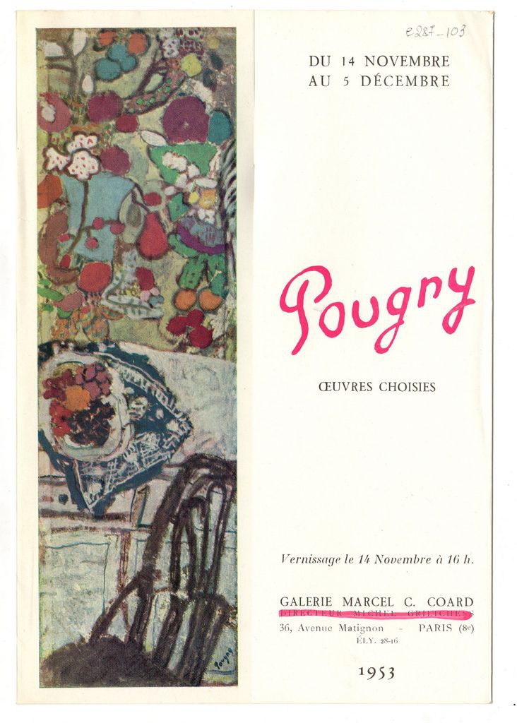 Έκθεση “Pougny. Oeuvres choisies”