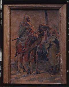 Αναπαραγωγή έργου του Π. Τσιριγόλη «Βεδουίνοι».