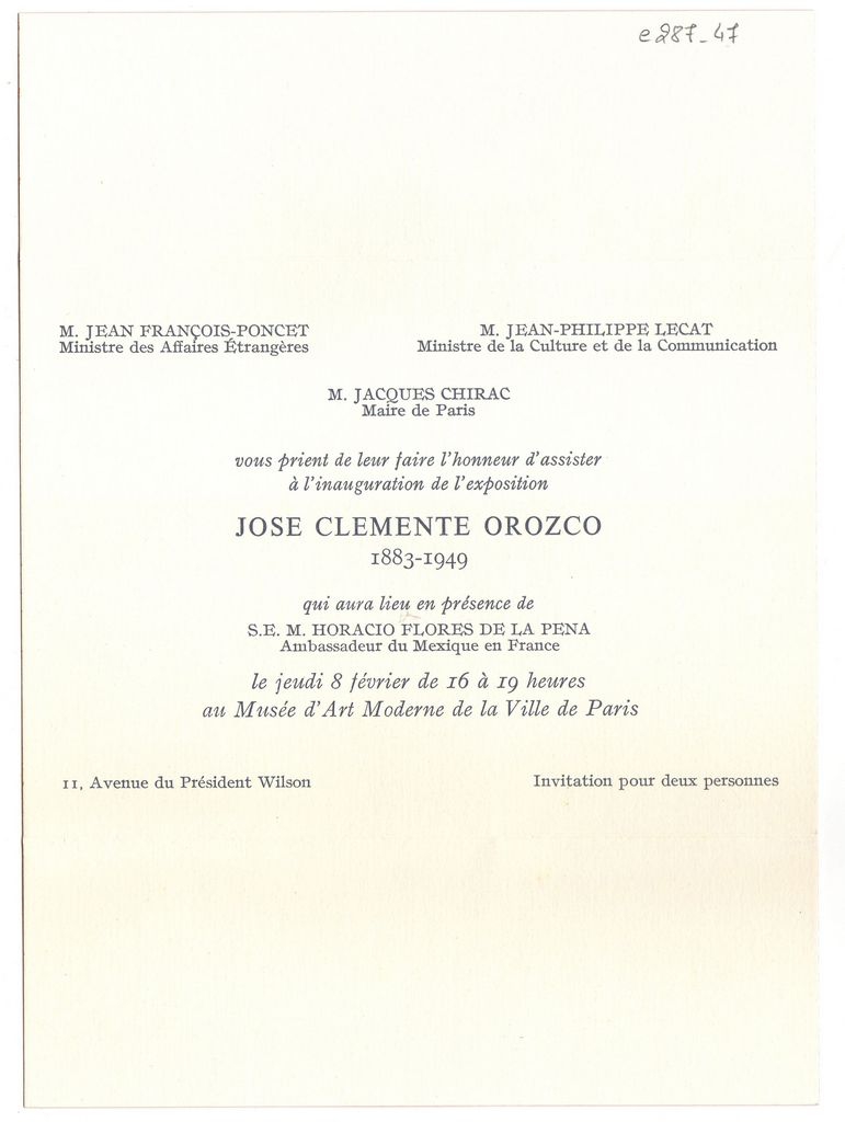Έκθεση Jose Clemente Orozcο