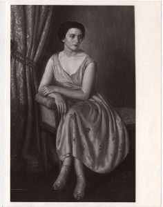 Αναπαραγωγή έργου του Βρ. Τσούχλου «Προσωπογραφία»