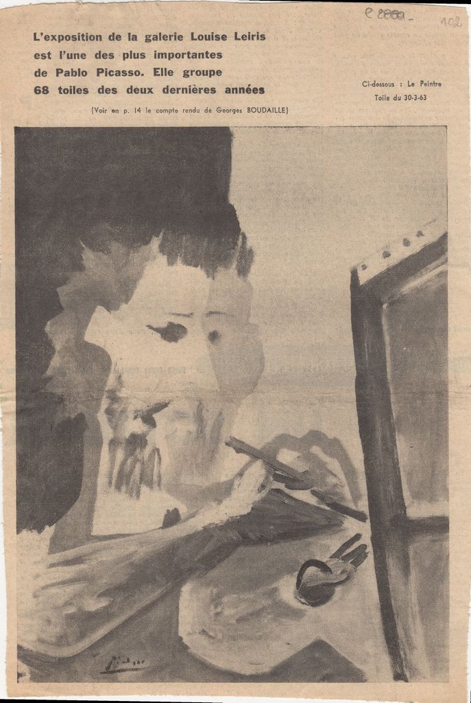 Αναπαραγωγή έργου “Le peintre”