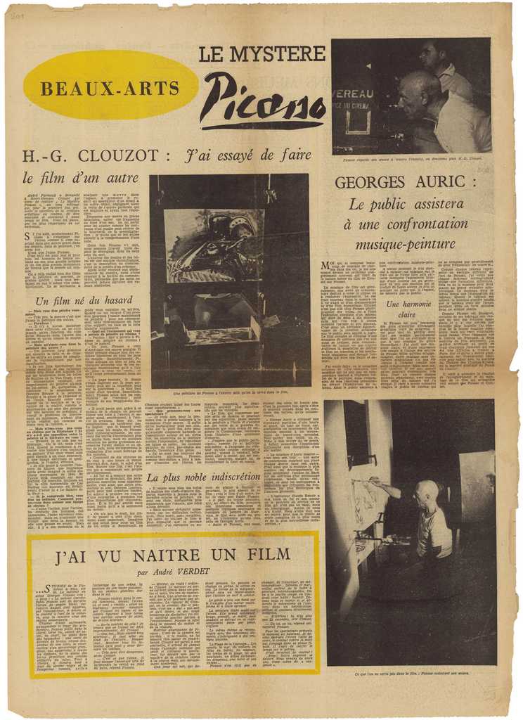 “H. J. Clouzot: J’ ai essayé de faire le film d’ un autre”