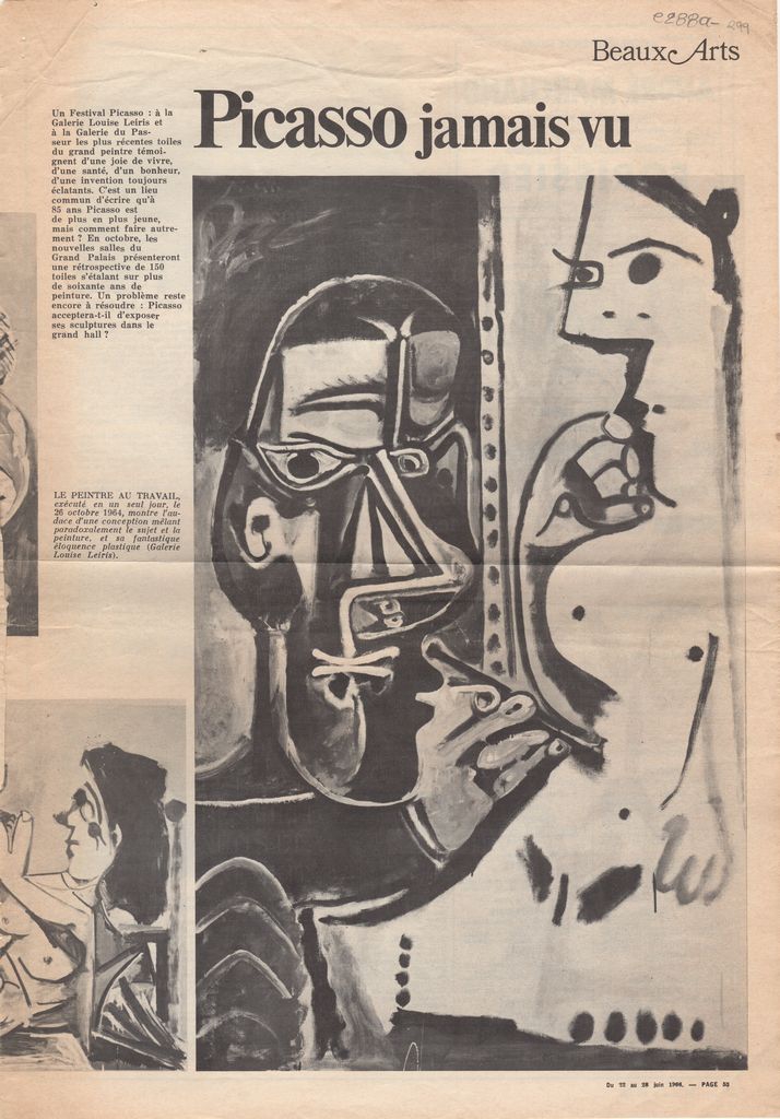 “Picasso jamais vu”