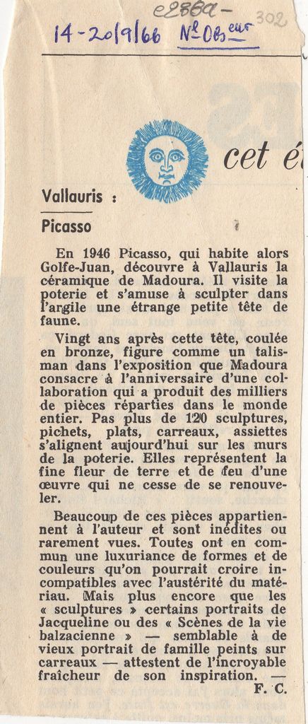 “Vallauris: Picasso”