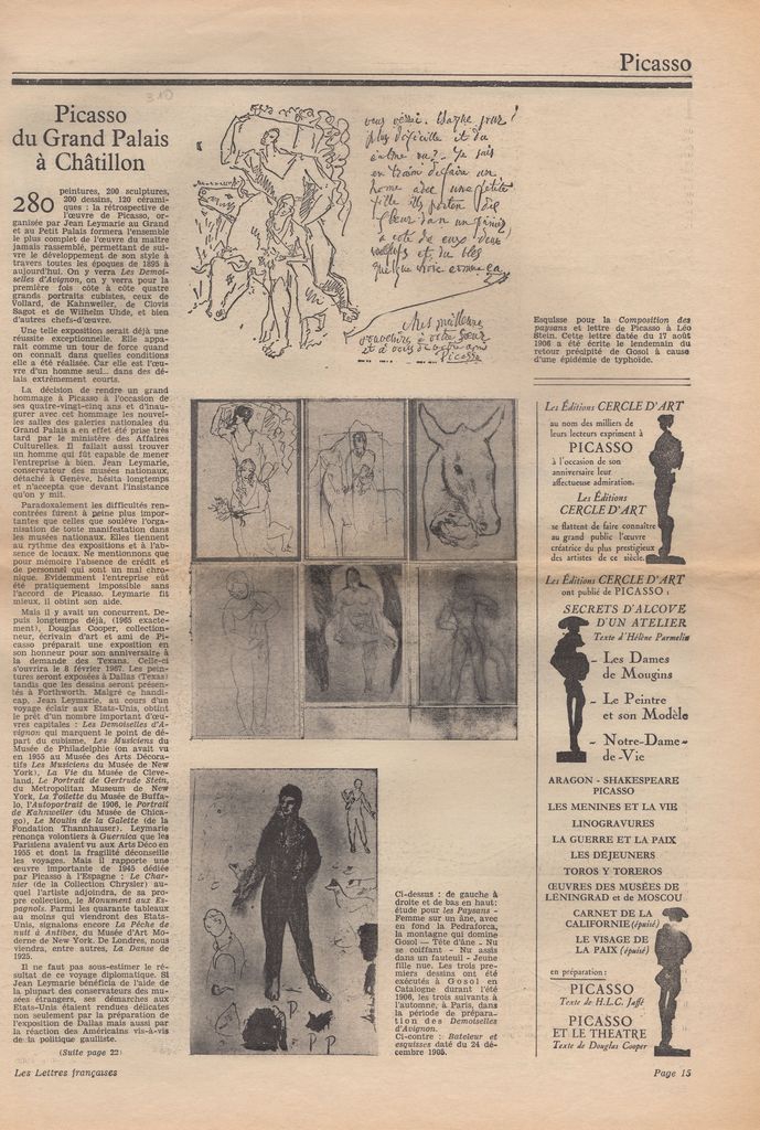 “Picasso du Grand Palais à Châtillon”