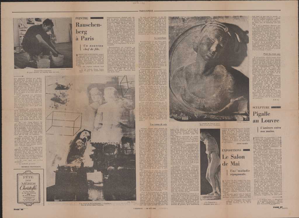 “Rauschenberg à Paris”