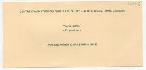 Έκθεση Γιάννη Χαΐνη “Propositions”