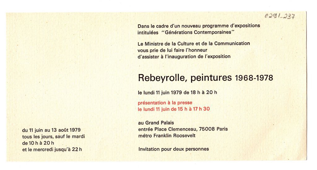 Έκθεση Paul Rebeyrolle