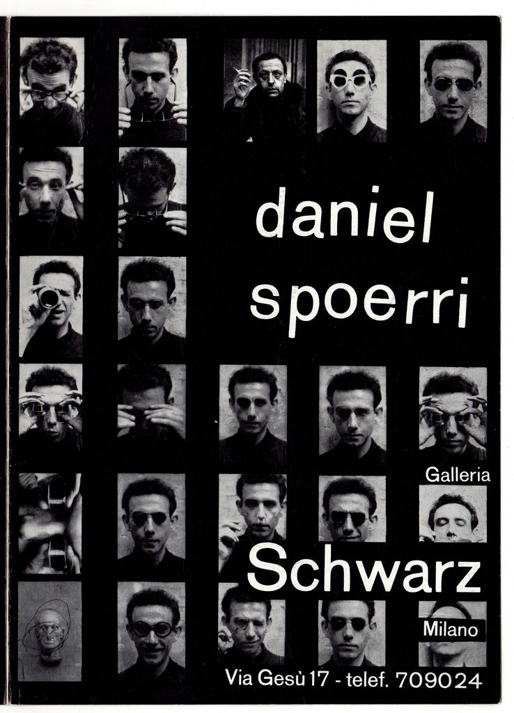 Έκθεση “Trappole per parole di Daniel Spoerri (in collaborazione con il poeta Robert Filliou”