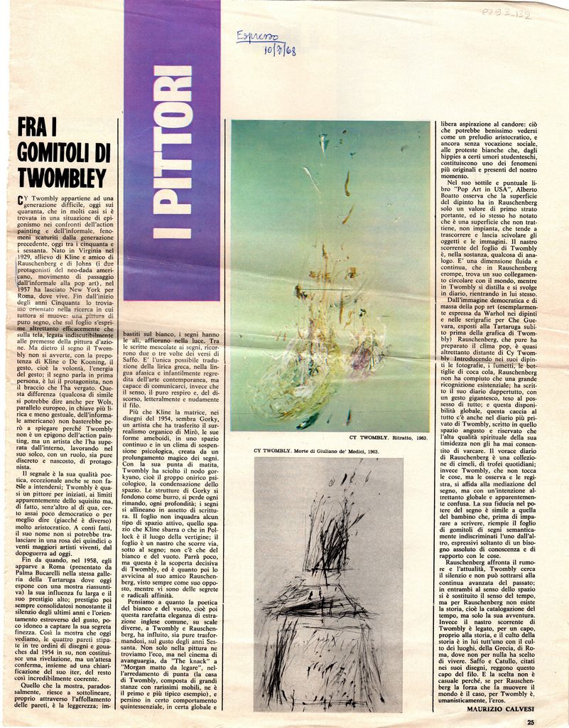 “Fra I Gomitoli di Twombley”