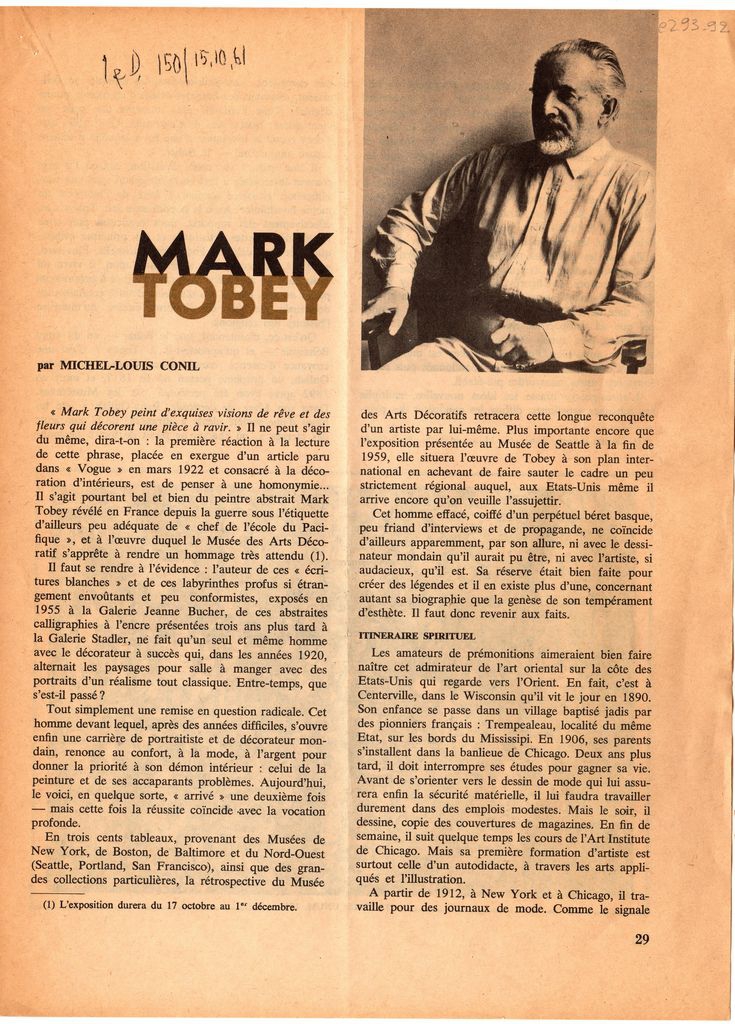 “Mark Tobey”