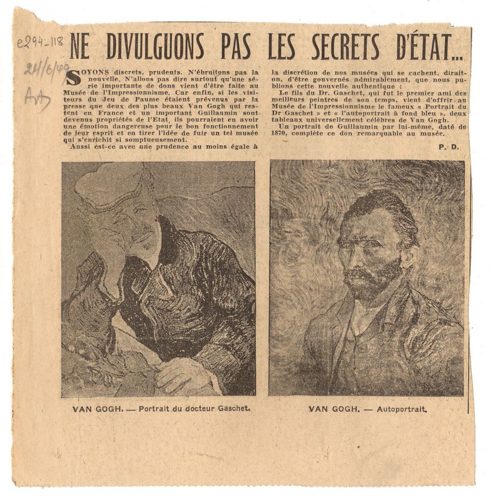 “Ne divulguons pas les secrets d’état…”