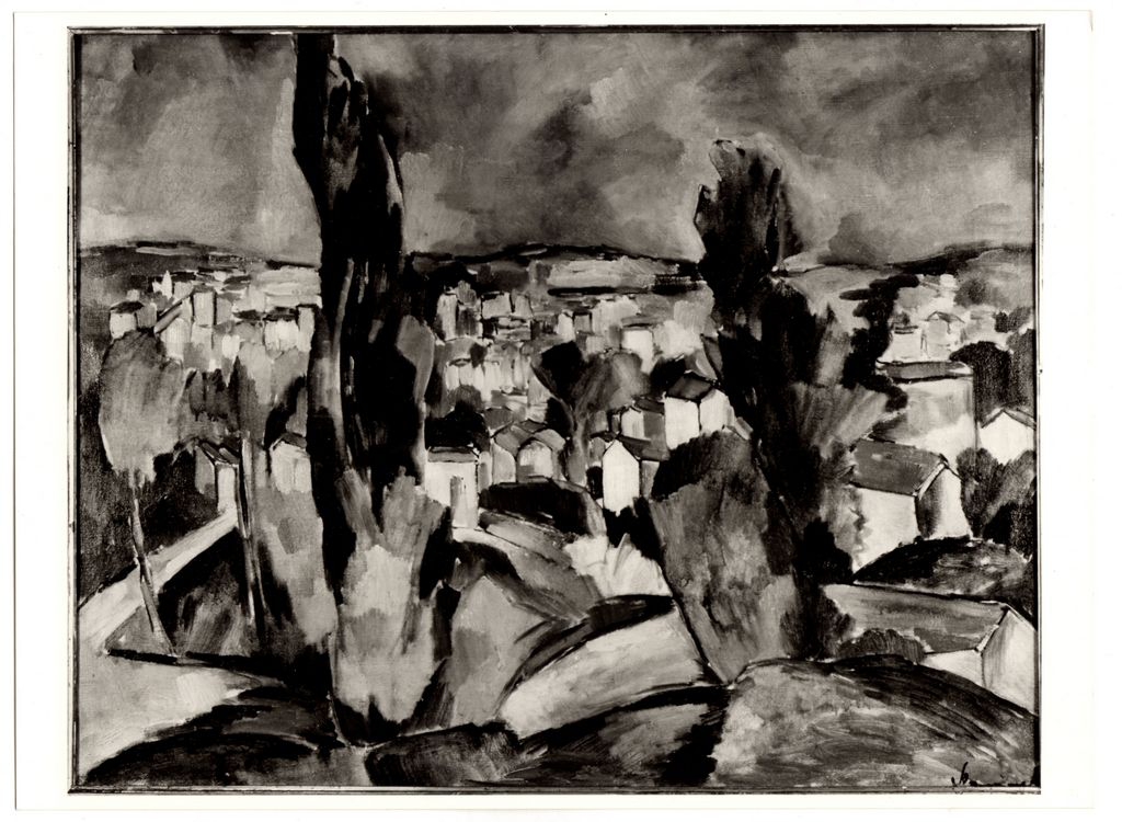 Αναπαραγωγή έργου του Μ. Vlaminck “Petite rille”