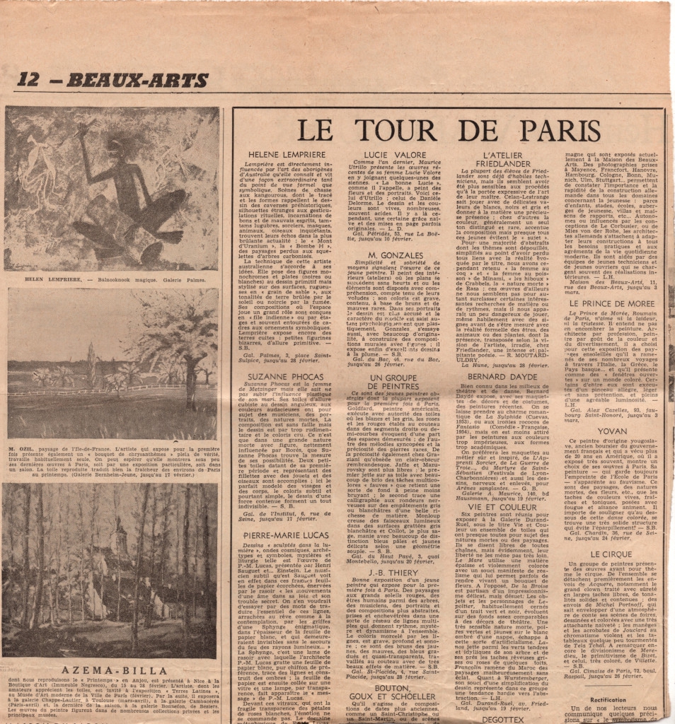 “Le tour de Paris”