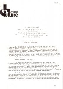 Έκθεση “Objectif peinture”