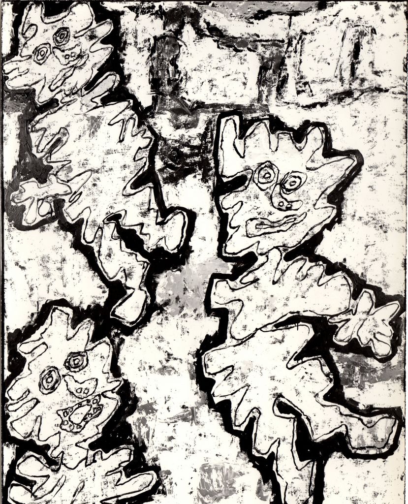 Αναπαραγωγή έργου του J. Dubuffet “Affaires en ville”