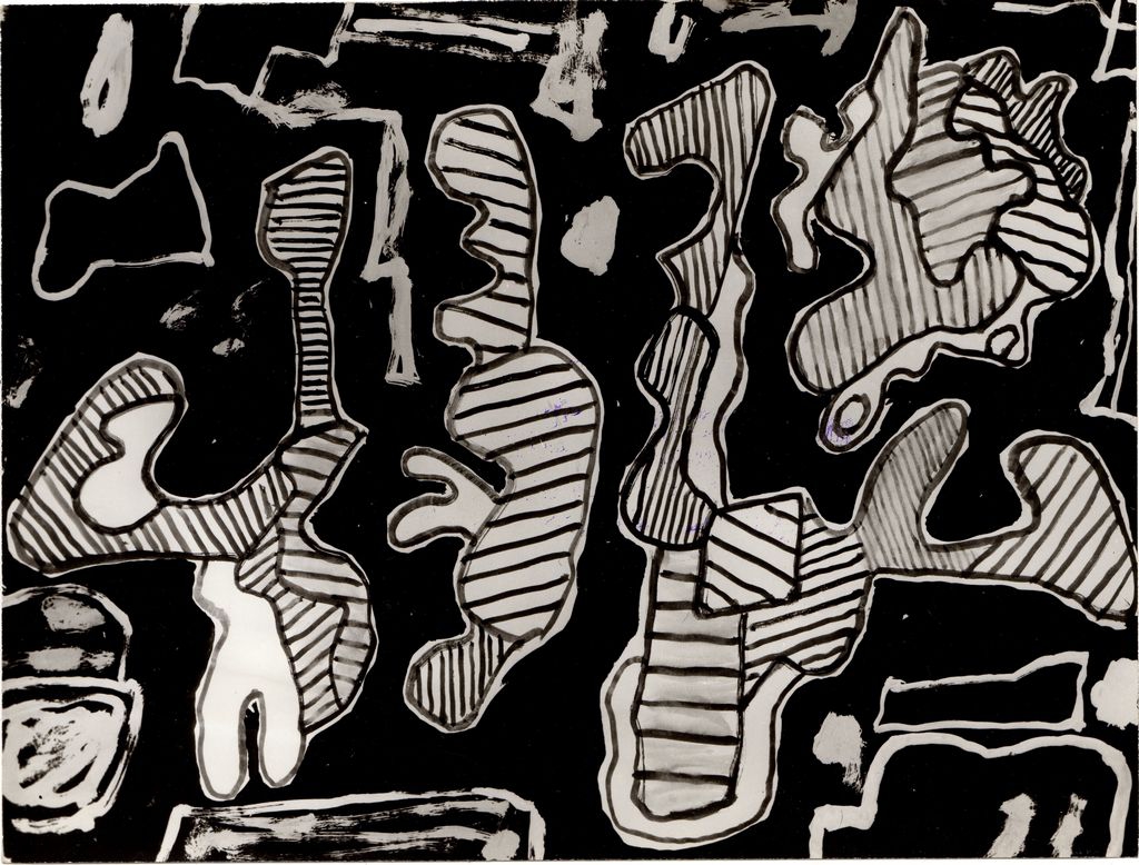 Αναπαραγωγή έργου του J. Dubuffet “Locus Putatus”