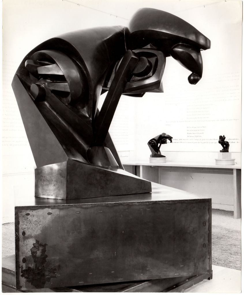 Αναπαραγωγή έργου του R. Duchamp-Villon “Le Cheval Majeur”