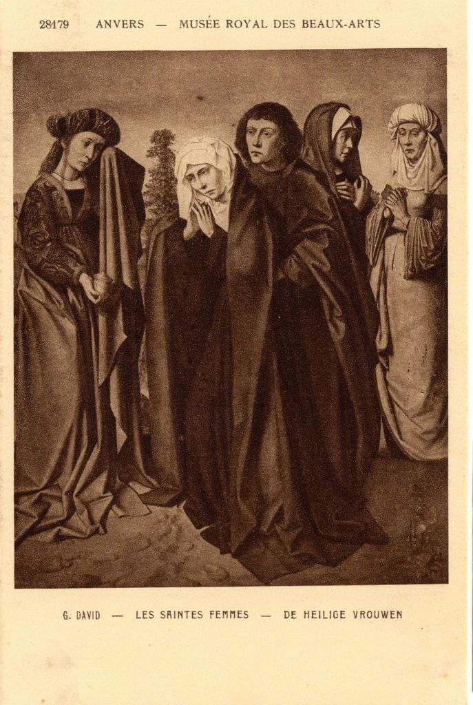 Αναπαραγωγή έργου του G. David “Les saintes femmes”