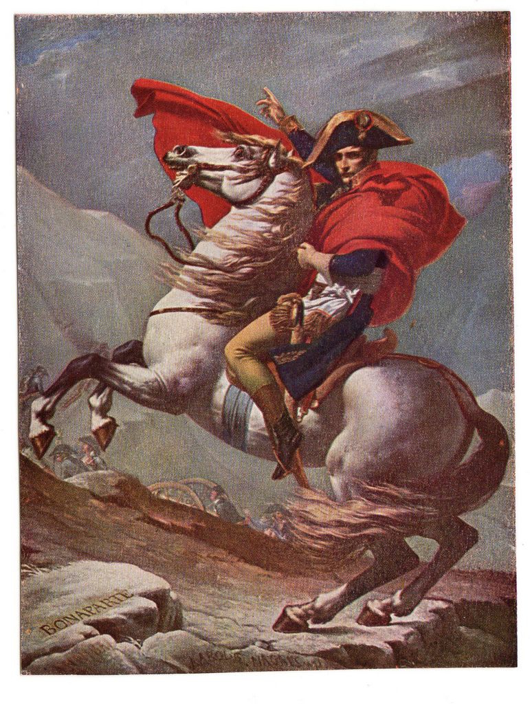Αναπαραγωγή έργου του J.-L. David “Napoléon Bonaparte (Premier Consul)”