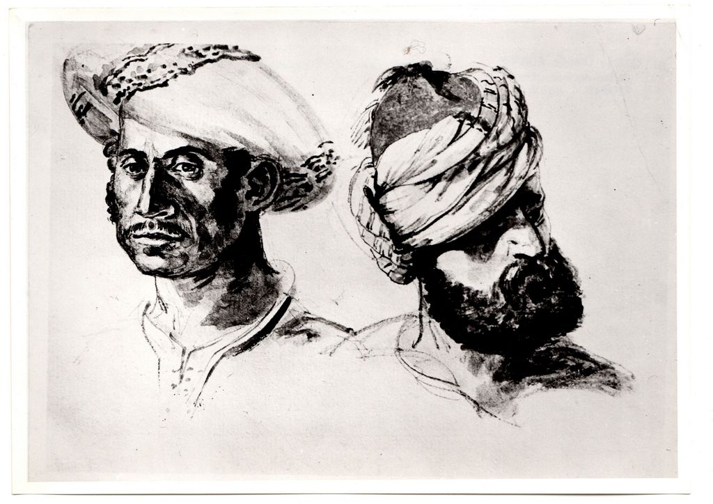 Αναπαραγωγή έργου “Deux têtes d’ Orientaux”