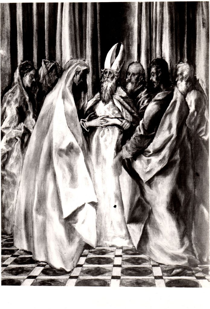 Αναπαραγωγή έργου “Les Fiançailles de la Vierge”