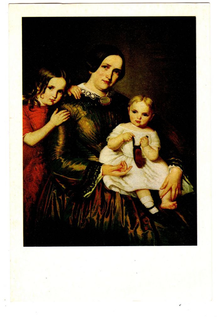 Αναπαραγωγή έργου “Madame Renaud et ses deux enfants”