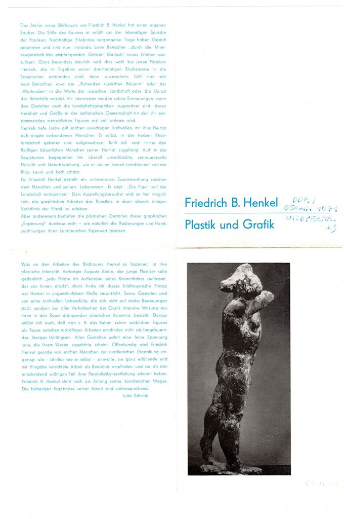 Έκθεση Friedrich Henkel