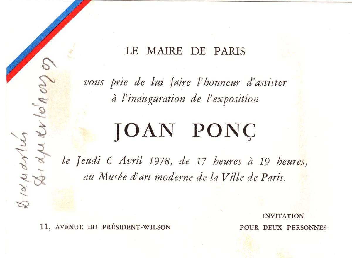 Έκθεση Joan Ponç