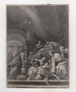 Αναπαραγωγή έργου “Γέννηση της Θεοτόκου”