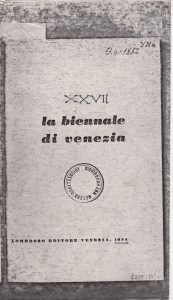 Κατάλογος της XXVII Biennale της Βενετίας