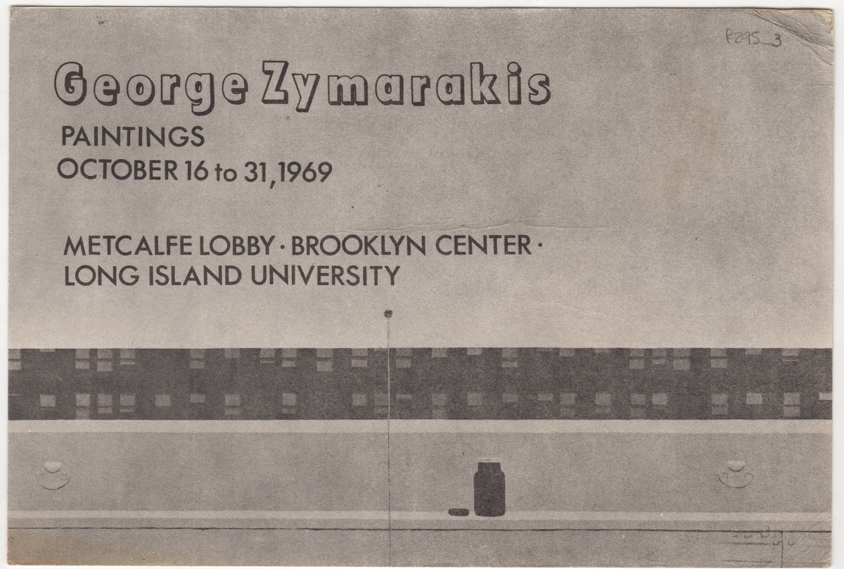 Έκθεση Γιώργου Ζυμαράκη “George Zymarakis. Paintings”