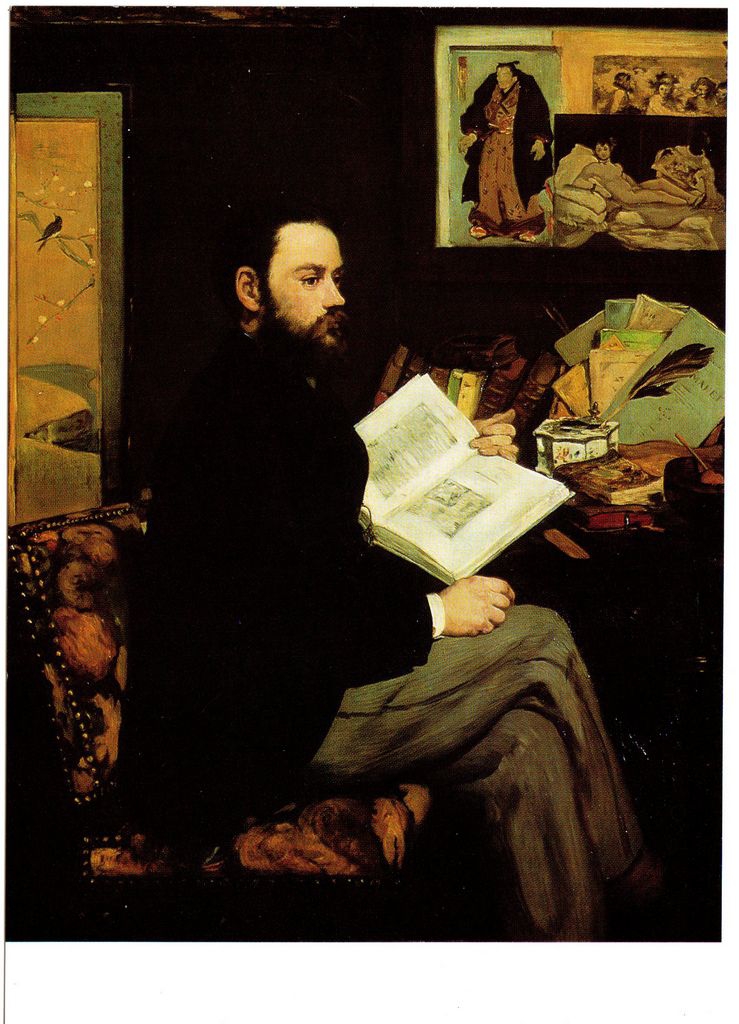 Αναπαραγωγή έργου “Portrait d’ Émile Zola”