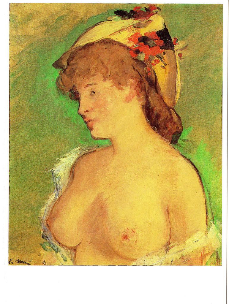 Αναπαραγωγή έργου “La blonde aux seins nus”