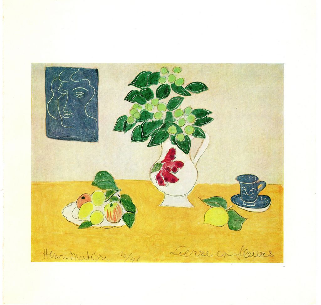 Αναπαραγωγή έργου “Lierre en fleurs”