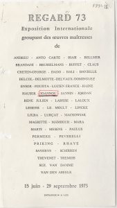 Έκθεση “Regard 73”