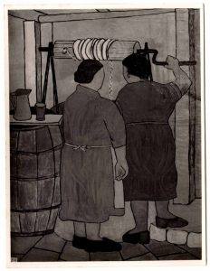 Αναπαραγωγή έργου “Les trois tonneaux”