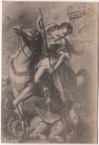 Αναπαραγωγή έργου του Ν. Καντούνη “Άγιος Γεώργιος”