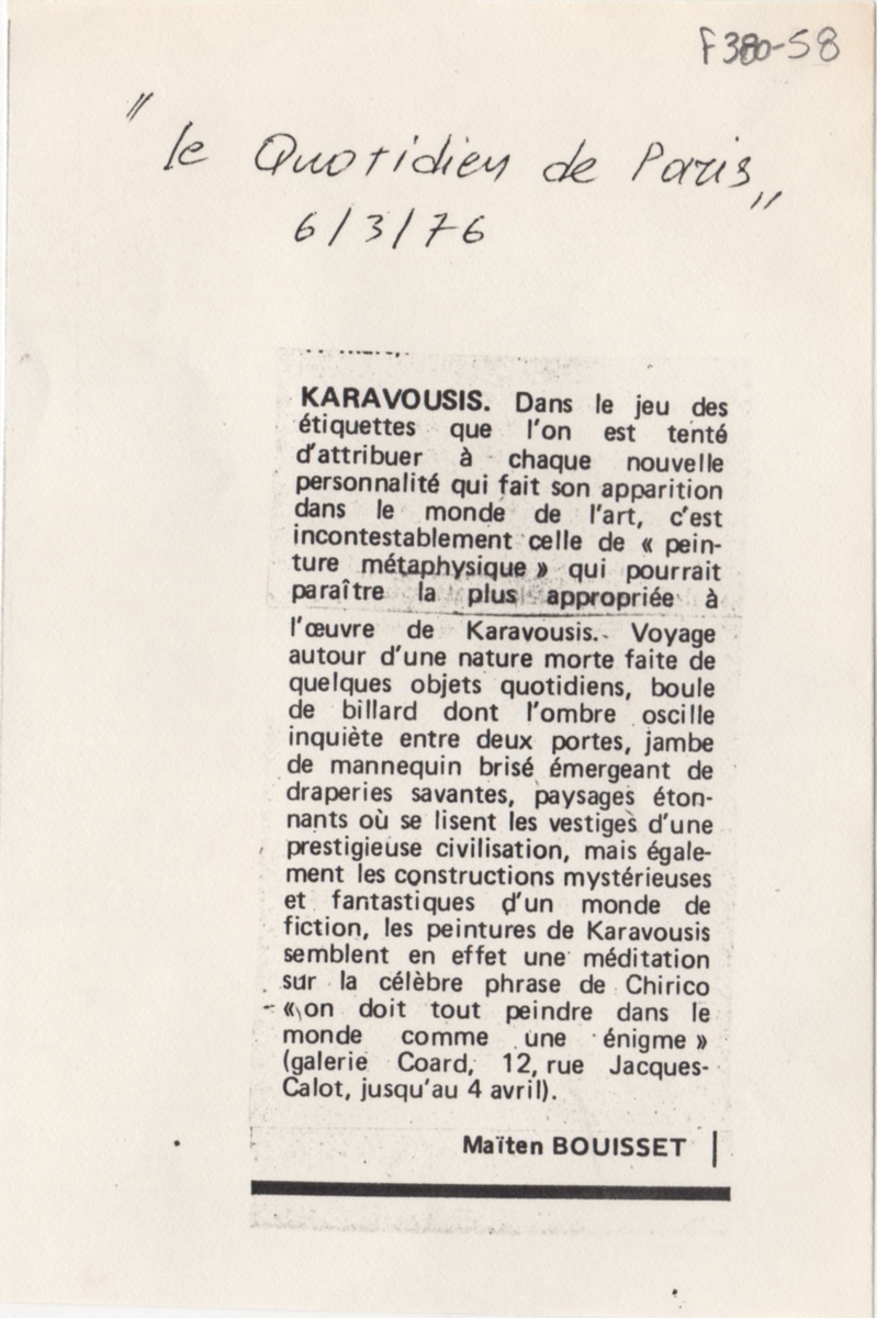 “Karavousis”