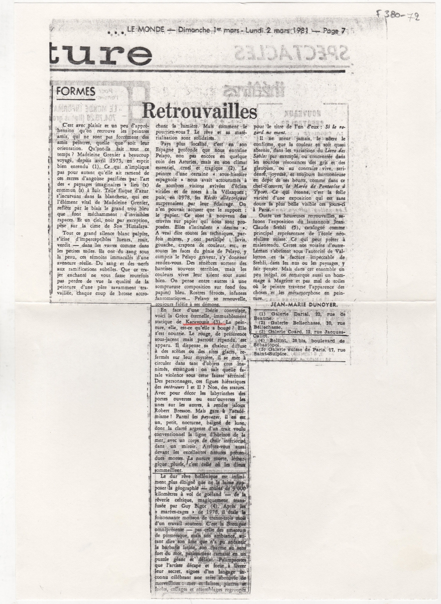 “Retrouvailles”