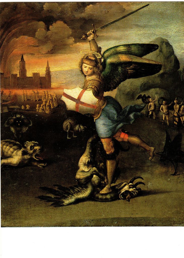 Αναπαραγωγή έργου “Saint Michel”