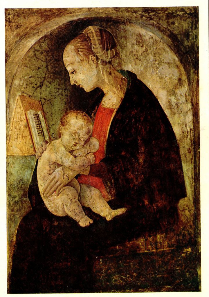 Αναπαραγωγή έργου “Madonna col Bambino”