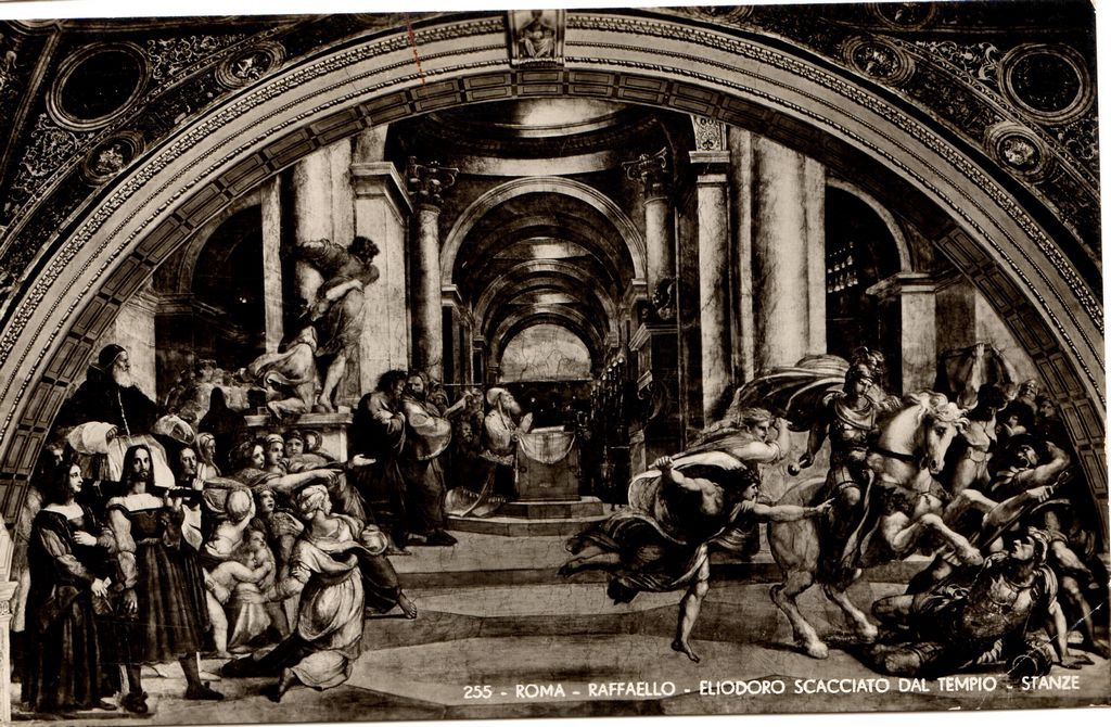 Αναπαραγωγή έργου “Eliodoro scacciato dal templo”
