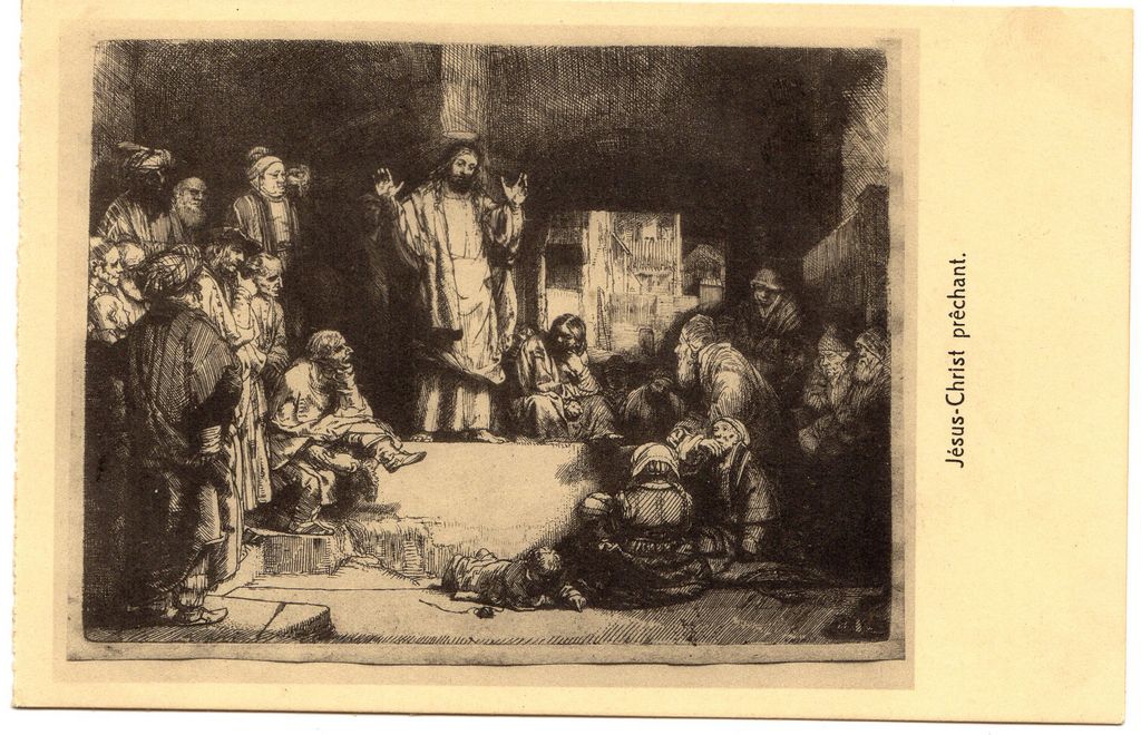 Αναπαραγωγή έργου “Jésus Christ prêchant”