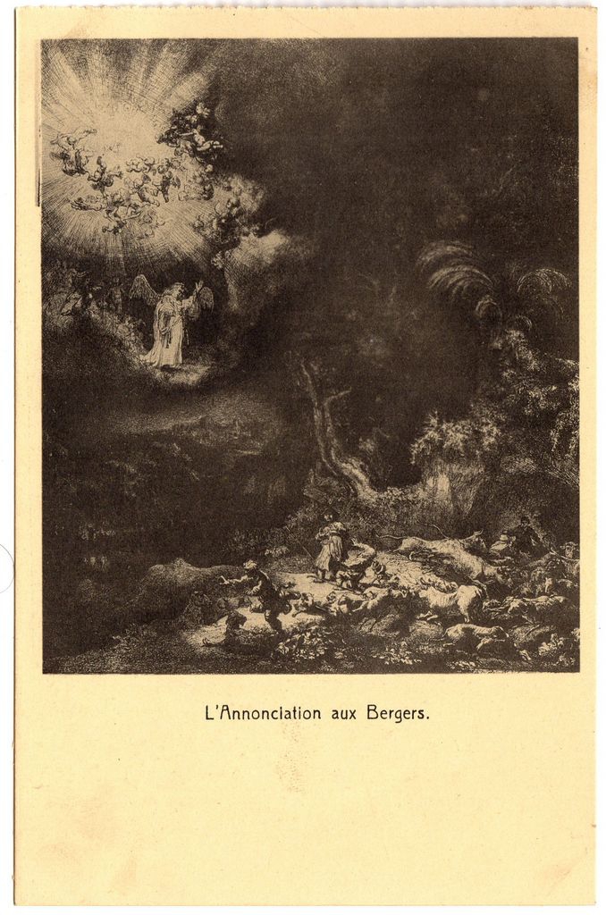 Αναπαραγωγή έργου “L’ Annonciation aux Bergers”