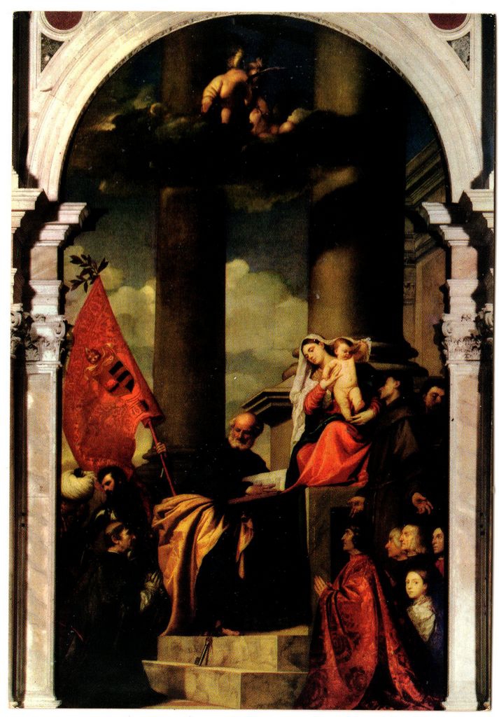 Αναπαραγωγή έργου “Madonna di Ca’ Pesaro”