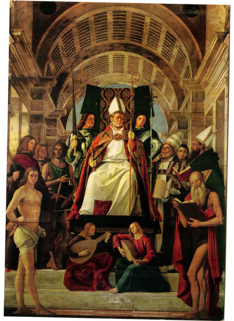 Αναπαραγωγή έργου “La Pala di Sant’ Ambrogio”