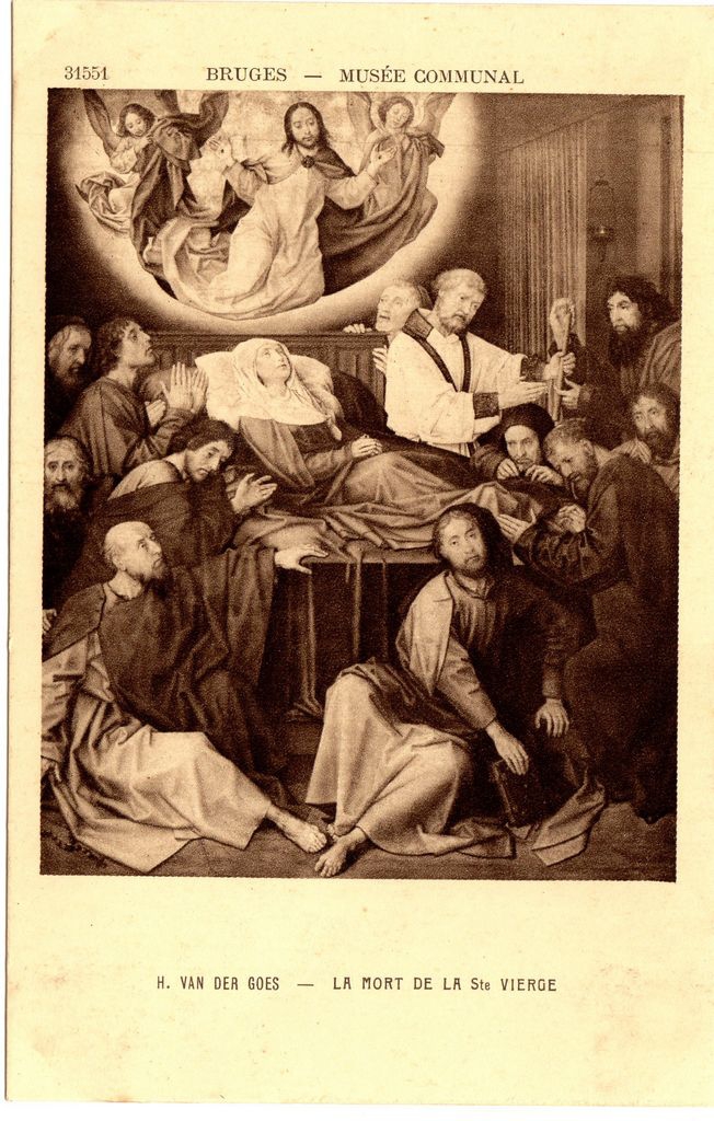 Αναπαραγωγή έργου “La mort de la Ste Vierge”
